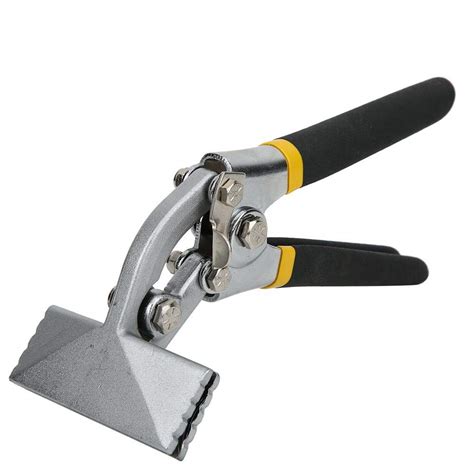 sheet metal folding pliers|hand held metal hemming tool.